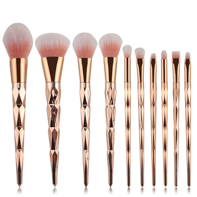 

〖Follure〗10PCS Make Up Foundation Eyebrow Eyeliner Blush Cosmetic Concealer Brushes