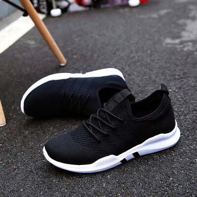 

2019 summer new mens shoes breathable cloth shoes wild sports casual tide shoes mens travel board shoes summer net shoes