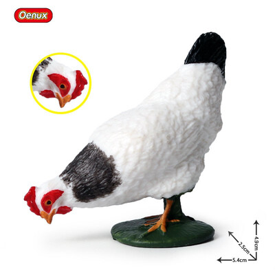 

Oenux Realistic Farmers Model Simulation Breeder Feed Shepherd Figurines Dog Animal Figurine Miniature Cute Toys For Children
