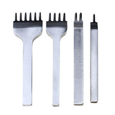 

4PCS Household White Steel Chop Punch Steel Chop Suture Thread Tool DIY Leather Tool Cutter Blades Refill Blade for Cloth