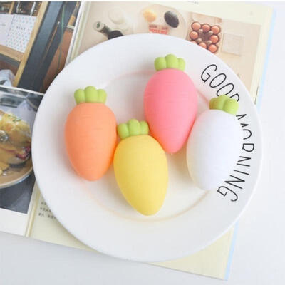 

Squishy Mesh Crystal Carrot Squeeze Rubber Anti-Stress Relief Toys Kids Gift