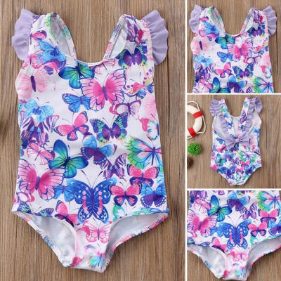 

Toddler Kid Baby Girls Bikini Swimwear Swimsuit Bathing Suit Butterfly Beachwear