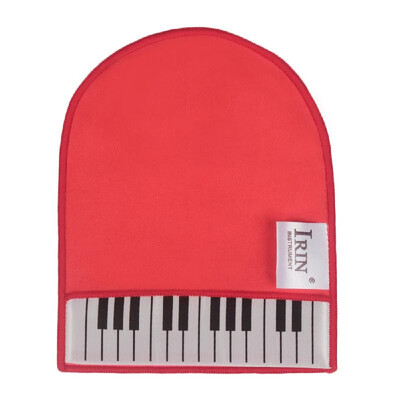 

IRIN Piano Keys Clean Glove Musical Instrument Cleaning Cloth Soft Microfiber with Piano Keyboard Pattern Design
