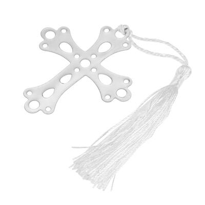 

Metal Hollow Cross Bookmark Page Maker Wedding Birthday Gift with Box