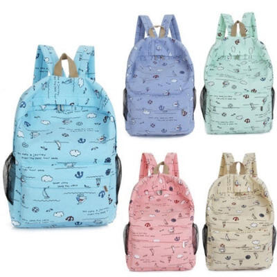 

Boys Girls Fashion School Large Backpack Travel Rucksack Shoulder Laptop Bag