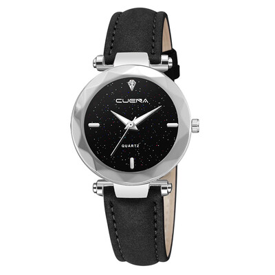

RM Casual Quartz Plastic Leather Band Newv Strap Watch Analog Wrist Watch
