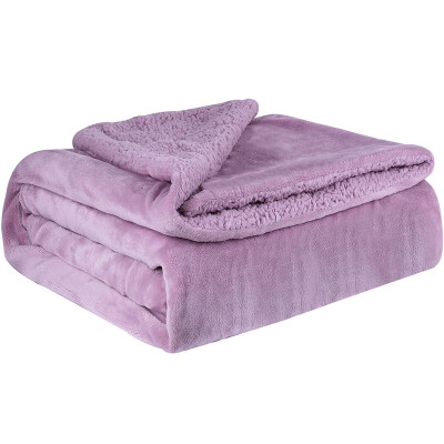 

Fleece Throw Blanket Twin Size - Fuzzy Sherpa Plush Queen Throw Blanket for Couch Soft Comforter Heavy Weighted Couch Sofa Bed