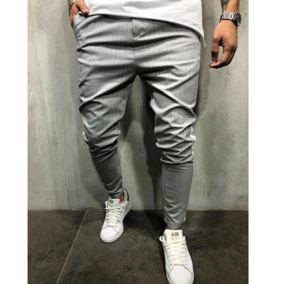 

Mens Track Pants Casual Sport Gym Jogging Jogger Pencil Pants Trousers Bottoms