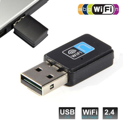 

300Mbps Mini Wifi Usb Adapter Wireless Dongle Adaptor 80211 B G N Lan Network