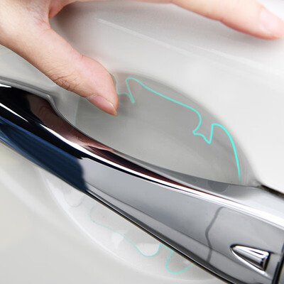 

Bor change transparent door bowl foil car door bowl protective film door handle protective film door door door scratches handles scratch-resistant rhinoceros protection car stickers