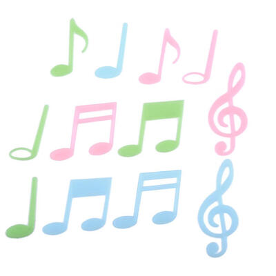 

Music Note Fluorescence Switch Stickers Living Room Bedroom Wall Home Decor