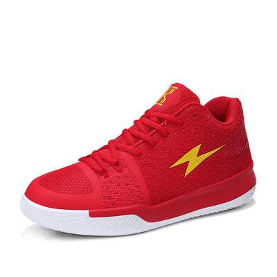 

Basketball shoes mens mesh breathable high-top wear-resistant boots non-slip sports shoes men