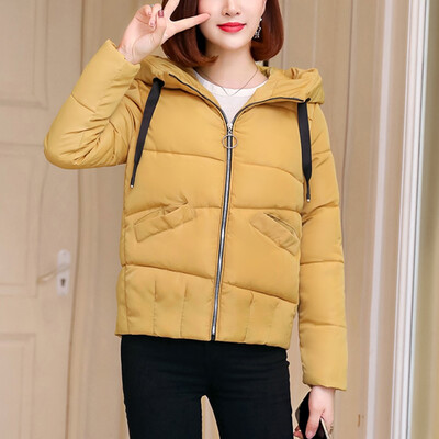 

Roseonmyhand Fashion Women Winter Warm Cotton Hooded Winter Jacket Long-Sleeved Coat