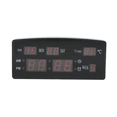 

Electronic Voice Perpetual Calendar USB Digital Display Alarm Clock EU Plug
