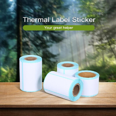 

Thermal Label Sticker 10 Rolls Waterproof Oil-proof Wine-proof 224in276in5770mm Strong Adhesive Sticker for Various Uses with