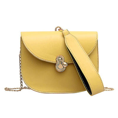 

Solid Color Shoulder Handbags Women Chain Flap Crossbody Top-handle Bags