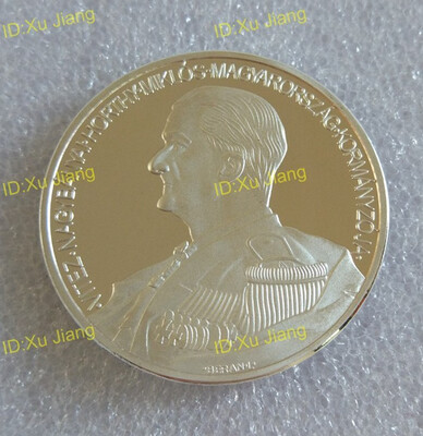 

40MM Horthy Miklos King of HUNGARY Leader world war 2 Souvenir Coin MEDAL