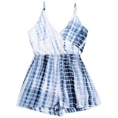 

Tie Dyed Cami Surplice Romper