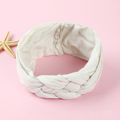 

〖Follure〗Wide Nylon Bow Ribbon with Pompom Knot Bow Nylon Head One Size Plus