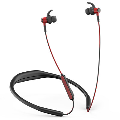 

WRZ N5 sports bluetooth headset wireless running binaural earbuds into the ear wearing a halter headset subwoofer subwoofer boys&girls universal black red