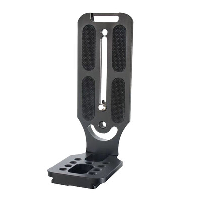 

Early traveler EM-L90 vertical L-shaped quick release plate 90 degree SLR micro single camera monopod tripod hydraulic damping Yuntai Zhiyun claws Dajiang stabilizer all models universal