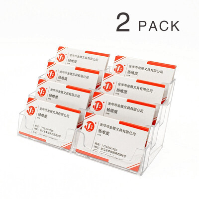 

JINDIAO 8 business card holder 2 packs 6030