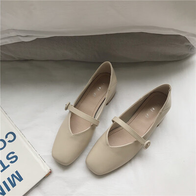 

All-in-one Marys shoes vintage&single-style shoes autumn retro gentle late-night shoes