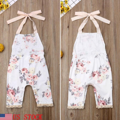 

Newborn Baby Kids Girls Floral Outfits Romper Jumpsuit Bodysuit Playsuit Clothes