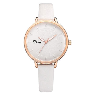 

Womens Watches DISU Best Selling Ladies Quartz Wristwatch Leather Strap High Quality Clock Fashion Dress Reloj Mujer 50