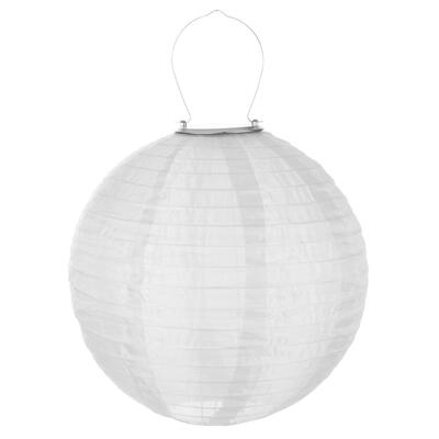 

12in Waterproof LED Solar Cloth Chinese Lantern Festival Party Hanging Lamp