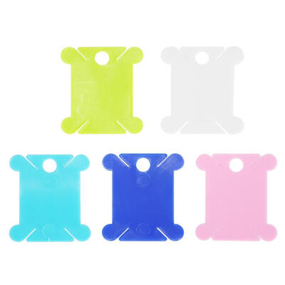 

25pcs Thread String Winder Plastic Winding Plate Board Yarn Coiling Bobbin