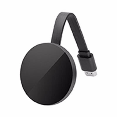 

Miracast Wireless Display Receiver 1080P HDMI WiFi Media Streamer Adapter Chromecast YouTube Airplay For AndroidMaciOS-US Plug