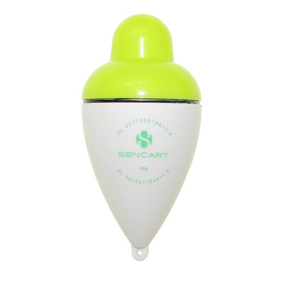 

Sencart 40g Green LED Luminous Fishing Float Buoy Vertical Floats Bobbers Tackle