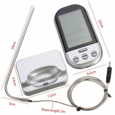 

2018 New design 1pc BBQ Thermometer Wireless barbecue Electronic thermometer Food Cooking Grill Meat Digital Thermometer