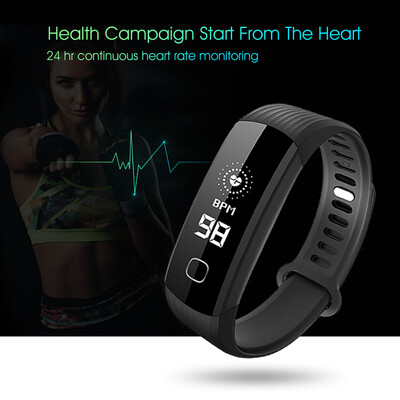 

Smart Bracelet Heart Rate Monitor Fitness Tracker Life Waterproof Sports Wrist Band Watch for Android&IOS