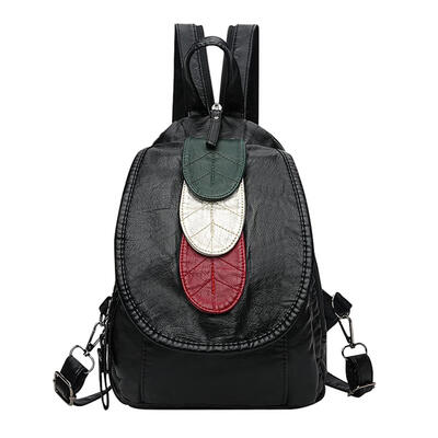 

Soft PU Leather Travel Backpacks Korean Women Casual Vintage Rucksack Bags