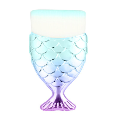 

〖Follure〗Fish Scale Makeup Brush Fishtail Bottom Brush Powder Blush Makeup Cosmetic Brush