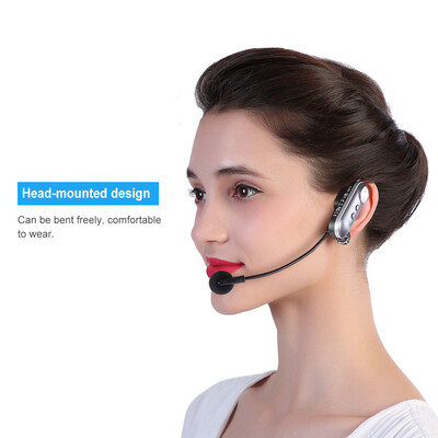 

Greensen New Bluetooth Head-mounted Wireless Microphone Mic FM Transmission
