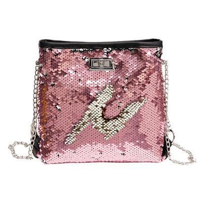 

Sequins Shoulder Crossbody Handbags Women Shiny Chain Messengers Casual Bag