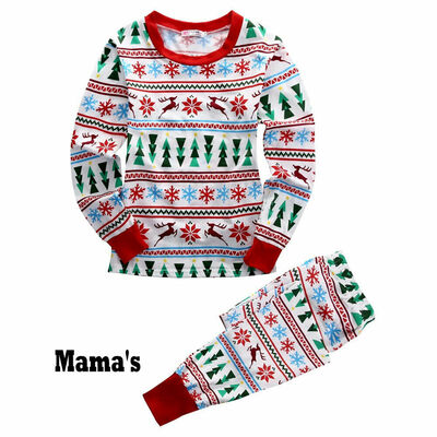 

Christmas Pajamas Family Matching Clothes Mom Dad Children Sleepwear Outfit Set