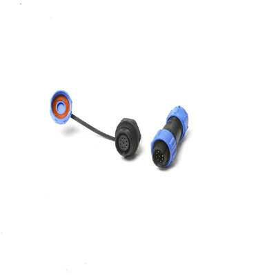 

SP13 IP68 Waterproof Connectors Circular Socket 13mm 2Pin 3Pin 4Pin 6Pin 7Pin 9Pin Multipole Plug