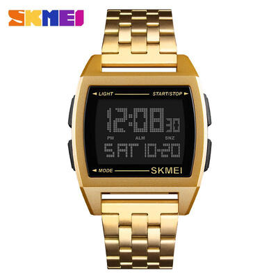 

SKMEI Men Smart Watch Fashion Business Luxury Luminous Electronic Countdown World Time Multifunction 1224 Hour Watch