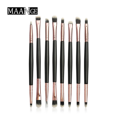 

〖Follure〗8 Pcs Double Head Eye Shadow Brush And Makeup Brush Set