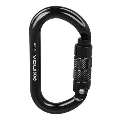 

25KN O Shape Safety Auto Master Lock Carabiner Outdoor Rock Climbing Buckle