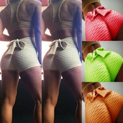 

Women Booty Shorts Compression Yoga Pants Sports Gym Fitness Running Butt Lift