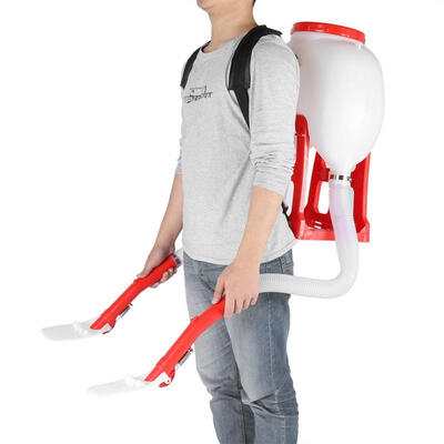 

Greensen 20L Large Capacity Manual Seed Spreader Backpack Fertilizer Spreader Garden Seeding Tool