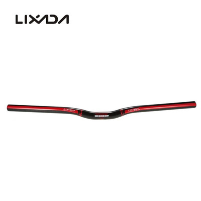 

Lixada Bicycle Handlebar Ultralight Carbon Fiber Road Bike BMX Bike Folding Bicycle Riser Bar Handlebar 580mm600mm620mm