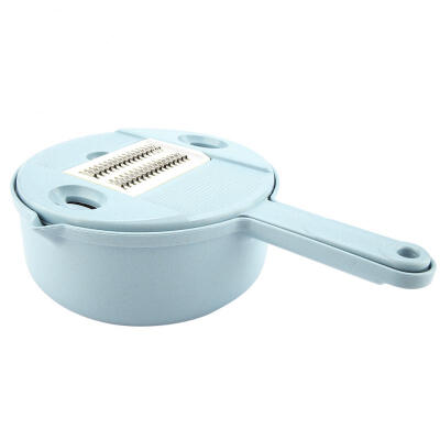 

Greensen Multifunction Round Vegetable Grater Cutter with Potato Peeler Drain Basket Egg Separator