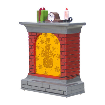 

Fireplace Design Christmas Decorations Home Lantern Led Lamp Decoration New Year Holiday Ornaments Gifts