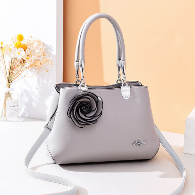 

New temperament casual flower handbags wild basic flower flower shoulder bag shoulder bag mother bag